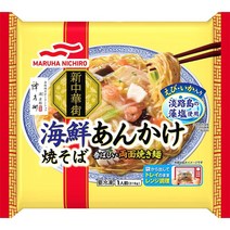 돈코츠라멘 나가사키짬뽕 일본라멘 [냉동] 마루하니치로 해물 안카케야끼소바 319g×6개, 상품선택, 6개