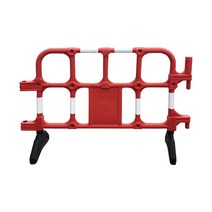 가설재 공사휀스 울타리 가림막 현장 안전 EGI휀스, 레드 화이트 1400x1000 단단한 다리, 1개