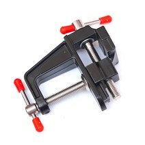 탁상바이스 다기능 테이블 밀링 내구성 알루미늄 공예 클립 테이블 바이스 30mm 보석 취미 미니 벤치 휴대, 한개옵션0