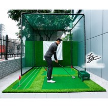 야외 스윙 연습 대형 그물 네트 골프 연습장 3.0 x 3.0 x 3M, A(3x3 네트+지지대+표적)