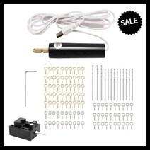 usb electric 핸드 드릴 세트 전기 핀 바이스 키트 with screw eye pins for plastic jewelry making crafts wood resin, 스타일 b