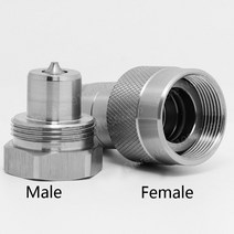 유압유니트 커플러 퀵 유압 솔 밸브 커넥터 커넥트 커플링, A set-NPT, 3/8