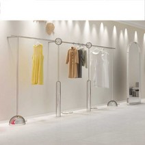 의류 매장 행거 백화점 디스플레이 스탠딩 옷 거치대, 행거 - 4.5x1.7m