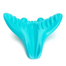 목 교정목어깨 스트레치 경추 견인 장치 자세 교정기 척추 베개 통증 완화 근육 마사지, 04 Green