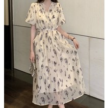 휴드 글렌모즈 미디엄 쉬폰 원피스