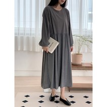 [해이주] 골덴 도트 원피스