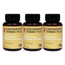 뉴질랜드 엔조제놀 150mg 플러스 50캡슐 더레드우드 3개