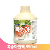 프리미엄 과즙 복숭아 원액 850ml 농축액 음료베이스