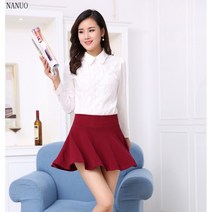 플라자 댄스 무용 빅사이즈 mm 짧은 치마 버블 테니스스커트