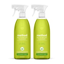 Method 다목적 세정제 자연 유래 클리너 라임 씨솔트 828 ml, 828ml, 2개