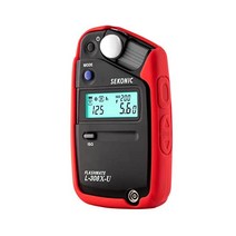 세코닉 Sekonic 노출계 그립 L 308 Series Light Meters Red