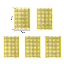 호버보드 프로토보드 회로 3x7 4x6 PCB 양면 DIY 범용 10 개, 06 Double-5X7-10PCS, 한개옵션1
