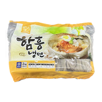 강원농산 함흠냉면 2kg 냉동면 시원한 건강식 냉면 사리 면, 1