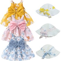 왕리본플라워 유아 민나시원피스모자세트(5-11)204386 222102EA