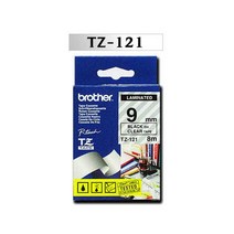 PGM^*^몰브라더 TZ 테이프 TZ-121 9mm 마스킹라벨 스티커 다용도 제본 라벨기 프린터^*췤pgm, a*^*옵션없슴