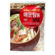 푸드올마켓_ 푸른식품 매운탕양념 120g /소용량, 1개