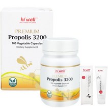 하이웰 뉴질랜드 프리미엄 프로폴리스 3200 100캡슐, 1개, 100정