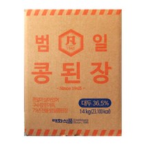 범일 콩된장14kg 특대입자, 14kg, 1개