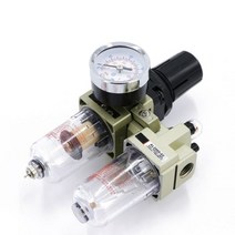 에어 레귤레이터 수분분리기 공기 펌프 압축기 오일 필터 트랩 공압 물 분리기 압력 수동 배수 공급 AC2010-02 SMC 유형101530, Only AC2010-02