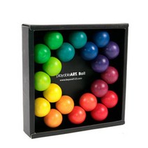 원목 창의력 놀이 교구 볼 이쁜퍼즐 유아장난감