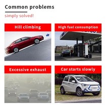 디젤흡기크리닝 더 편리한 기계식 터보차저 연료 세이버 흡기 수정 가속기 OBD2 이코노미 자동차 스타일링 핏, [06] 67-72MM