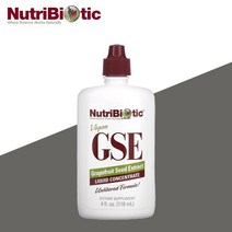 뉴트리바이오틱 비건 GSE 자몽 씨앗 자몽씨 추출물 리퀴드 농축액 118ml