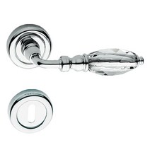 리네아깔리 모티스락 DIAMANTE 905 RB 103 CR 호페 수입 모티스손잡이 방문손잡이 문손잡이 중문 안방 통로, 동전타입, 42~50mm