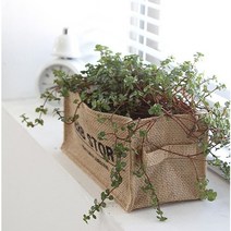 화분 커버 가리개 받침대 바구니 정리대 커피자루, 사각, 블랙