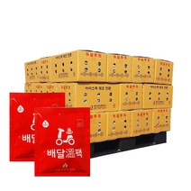 배달온팩 완제품 10x18 3단파레트 24box 온팩 핫팻 아이스팩 물100