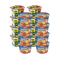 오뚜기 스파게티컵 8개 + 팔도 비빔면컵 8개, 1개