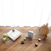 마켓비 CHAKOC 와이어바스켓, 3.L