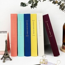 [RA㏓] ALBUM DE MON JOURNAL 클래식감성 포토 앨범 접착식 만들기 사진첩 식사진 식북 꾸미기 포토북 ▷_§Ea, §§_CORAL