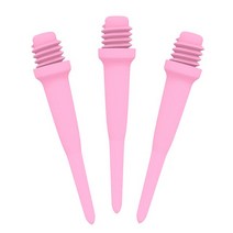 다트 기계 전자 보드 다트핀 CyeeLife-플라스틱 다트 팁 50 팩 2BA POM 포인트 소프트 전자 보드용 다양, 06 분홍색