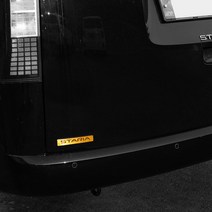 [플렉스해따] 스타리아 엠블럼 변경 로고 튜닝 이니셜 메탈 몰딩 차량용품, C타입