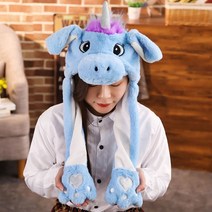 시크릿마켓 핵인싸템움직이는 캐릭터 동물 모자 토끼case1695