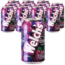 웰치스 포도, 355ml, 12개
