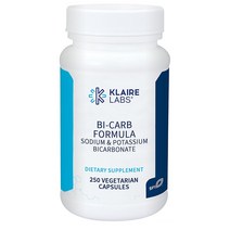 Klaire Labs 클레어 랩스 중탄산 나트륨 탄산수소 칼륨 Bi-Carb Formula 250베지캡슐, 1세트, 1개