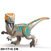 중국레고 새로운 2022 쥬라기 공룡 월드 시리즈 빌딩 블록 디노 파크 Baryonyx Velociraptor Dinosaurios, 59 LZ33060-21
