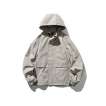 코라디오 남성 캐주얼 후드 솔리드 재킷 KCD-147
