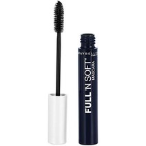 Maybelline 풀 앤 소프트 워셔블 마스카라 베리 블랙 튜브 1개 Maybelline New York, 0.28 Fl Oz (Pack of 1), Washable very black
