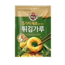 CJ제일제당 [CJ제일제당] 백설 5가지재료로만 만든 튀김가루 350g x 10개
