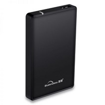 이동식 외장하드 호환 겸용 블루수스 2t USB3.0 TV PC 핸드폰 type-c 500G 외장암호화 1TB, 2TB+보내기 주머니, 공식 표준배치
