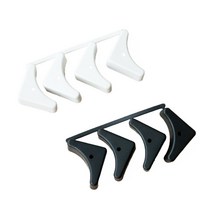 피피랙 부품 부속 받침 코팅합판 기둥 바퀴, 안전좌 - 아이보리 4pc