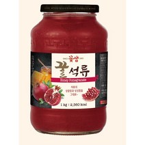 꽃샘 꿀석류차 액상, 1kg, 2개