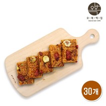 오복떡집 약식 영양 약밥 개별포장 영양떡 국내산 찹쌀 땅콩 대추 밤 견과류 수제떡 답례떡 아침 식사대용 한끼 간편식 영양간식 부모님 어르신 수험생 떡 선물세트, 100그램 x 30개입