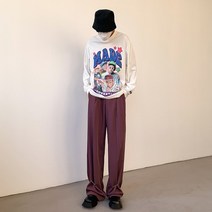 야드팬츠 그 뜻을 식 부륵 이와 같다 캐쥬얼 서 바지남자 고퀄리티 감각 와이드 루즈핏 KK388 P65 4993524149