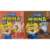 마이밀 마이키즈 딸기맛 12개 + 초코맛 12개 총 24개입, 150ml 딸기맛 12개 + 초코맛 12개