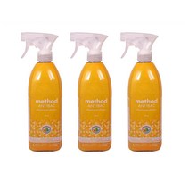 메소드 다목적 세정제 시트론 향 828ml 3팩 Method Antibac All-Purpose Cleaner Citron -- 28 fl oz