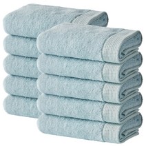 소프트터치 뱀부얀 호텔수건 170g 40 X 80 cm, 민트, 10개