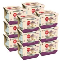 햇반 흑미밥 작은공기